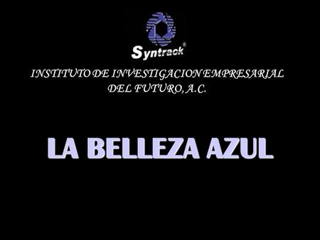LA BELLEZA AZUL INSTITUTO DE INVESTIGACION EMPRESARIAL DEL FUTURO, A.C.