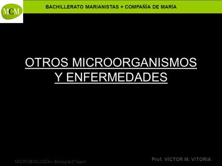 OTROS MICROORGANISMOS Y ENFERMEDADES