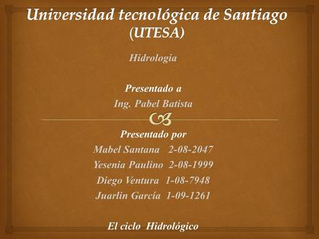 Universidad tecnológica de Santiago (UTESA)