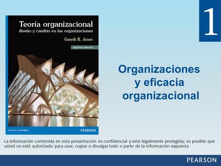 Organizaciones y eficacia organizacional