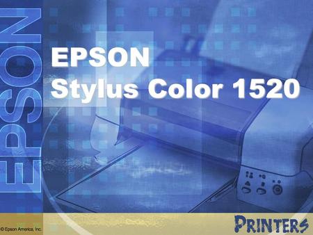 EPSON Stylus Color 1520.