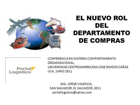 EL NUEVO ROL DEL DEPARTAMENTO DE COMPRAS
