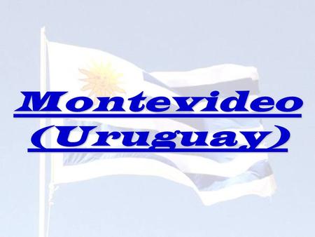 Montevideo (Uruguay).
