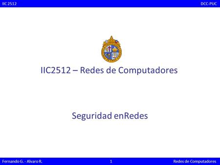 IIC2512 – Redes de Computadores