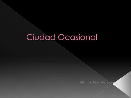 Alumna: Pilar Mocarquer. C A S O 0 1 APROPIACION A pesar de que el plan del transantiago incorpora paraderos de micro en la ciudad, no logran hacerse.