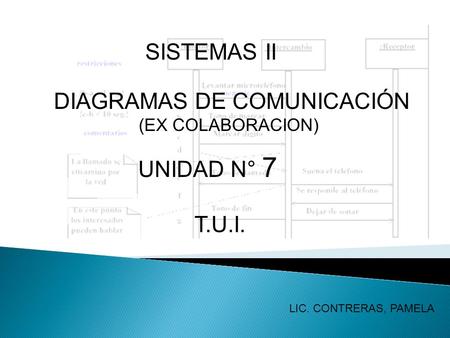 DIAGRAMAS DE COMUNICACIÓN