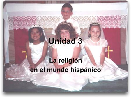 La religión en el mundo hispánico