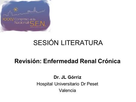 Revisión: Enfermedad Renal Crónica