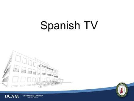 Spanish TV. TV Genre in the Spanish Market Fiction 3 MAIN MACRO-GENRES Entertainment Reality.