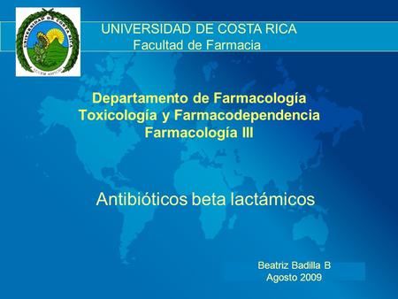 Antibióticos beta lactámicos