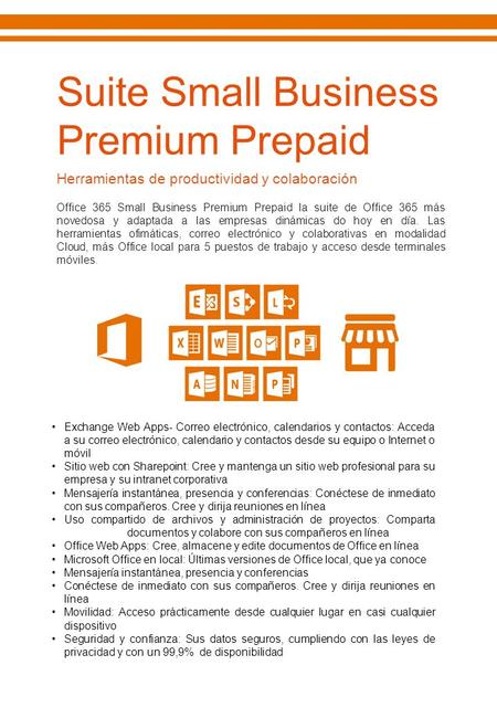 Suite Small Business Premium Prepaid