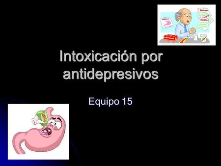 Intoxicación por antidepresivos