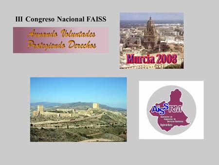 III Congreso Nacional FAISS