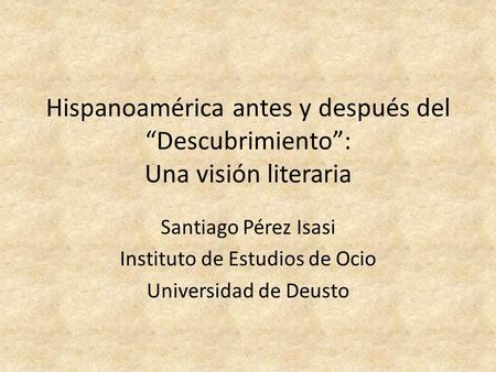 Instituto de Estudios de Ocio