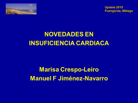 INSUFICIENCIA CARDIACA Manuel F Jiménez-Navarro