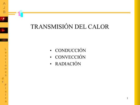 TRANSMISIÓN DEL CALOR CONDUCCIÓN CONVECCIÓN RADIACIÓN.