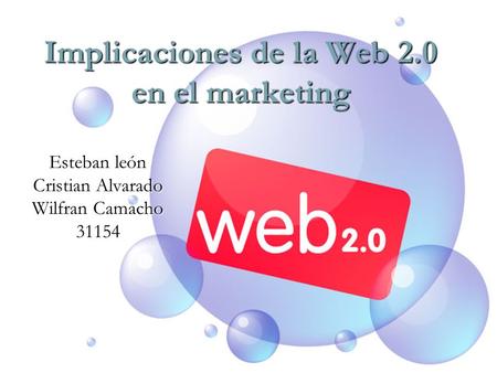 Implicaciones de la Web 2.0 en el marketing