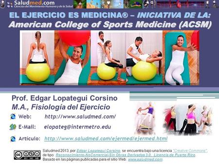 Prof. Edgar Lopategui Corsino M.A., Fisiología del Ejercicio