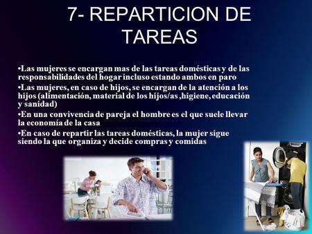7- REPARTICION DE TAREAS