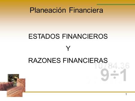Planeación Financiera