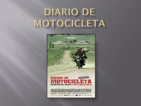 Diario de motocicleta.