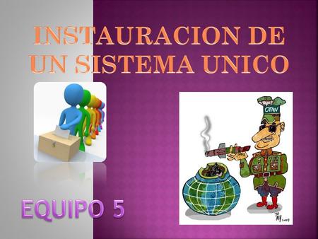 Establecimiento, fundación, institución de algo. Es el establecer o crear algo nuevo para mejorar el país, basado en el criterio económico. Ejemplo: instauración.