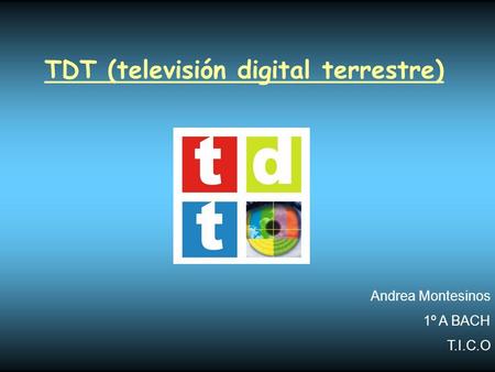 TDT (televisión digital terrestre)