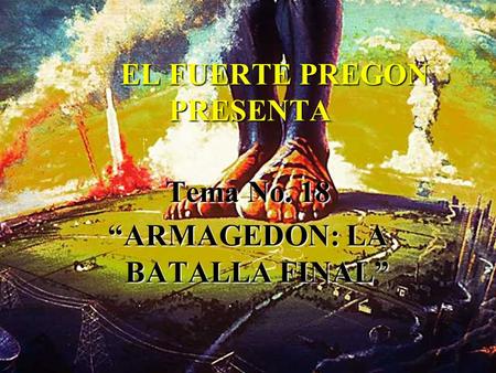 EL FUERTE PREGON PRESENTA