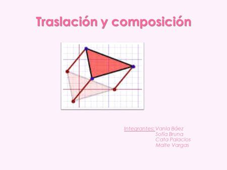 Traslación y composición