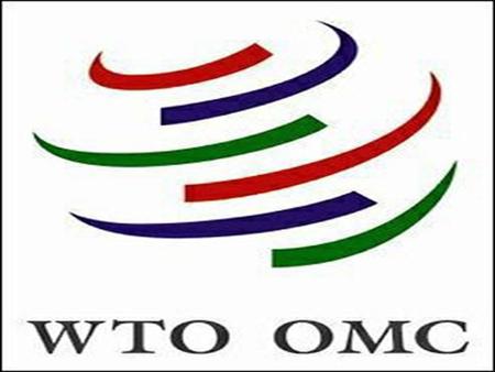 Creación de la OMC.