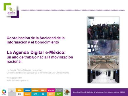 La Agenda Digital e-México: