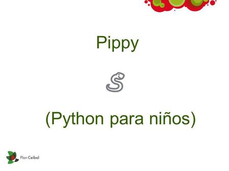 Pippy (Python para niños)‏ 1.