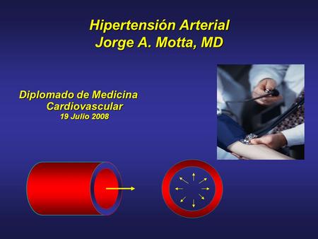 Hipertensión Arterial Jorge A. Motta, MD