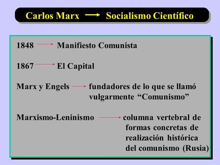 Carlos Marx Socialismo Científico