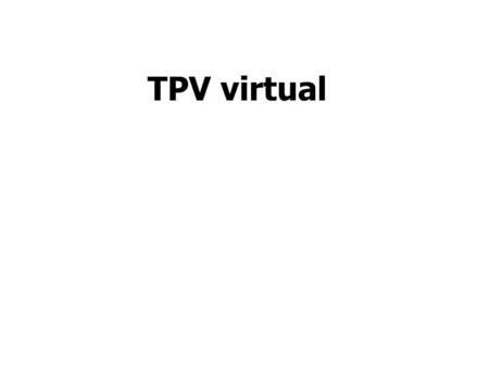 TPV virtual.