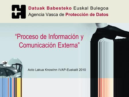 “Proceso de Información y Comunicación Externa”