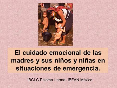 IBCLC Paloma Lerma- IBFAN México