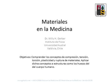 Materiales en la Medicina
