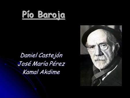 Daniel Castejón José María Pérez Kamal Akdime