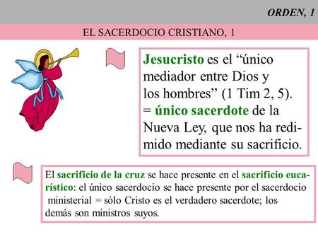 EL SACERDOCIO CRISTIANO, 1