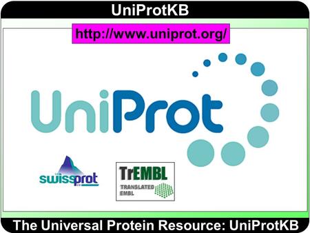 Http://www.uniprot.org/ The Universal Protein Resource: UniProtKB.