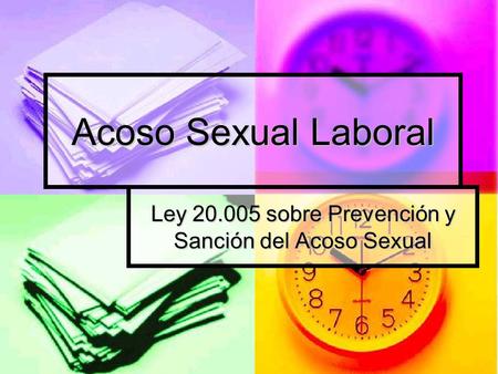 Ley sobre Prevención y Sanción del Acoso Sexual