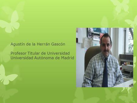 Agustín de la Herrán Gascón Profesor Titular de Universidad Universidad Autónoma de Madrid 3/25/2017.