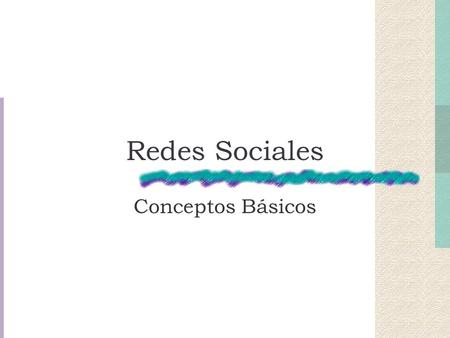 Redes Sociales Conceptos Básicos.