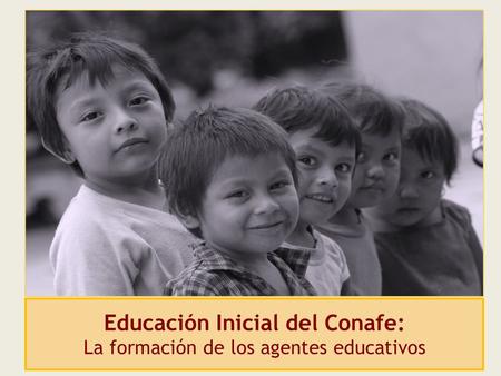 Modelo de educación inicial