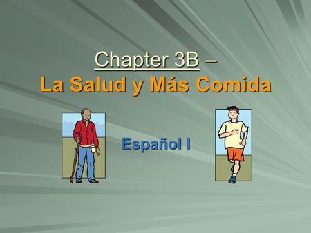 Chapter 3B – La Salud y Más Comida Español I. Grupos de Comida Los Cereales = Grains Las Grasas = Fats Las Frutas = Fruits Las Carnes = Meats Las Bebidas.