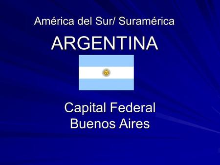 Capital Federal Buenos Aires