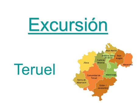 Excursión Teruel Teruel.