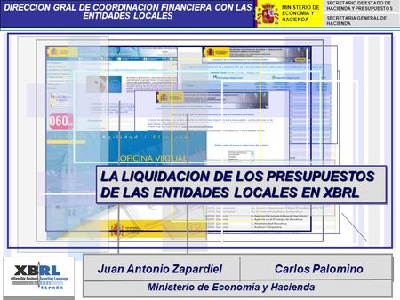 LA LIQUIDACION DE LOS PRESUPUESTOS DE LAS ENTIDADES LOCALES EN XBRL