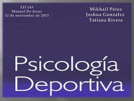 REQUISITOS ACADEMICOS: Poseer título de la licenciatura en Psicología, Ciencias del Ejercicio, o de licenciaturas con temáticas que aborden el deporte.